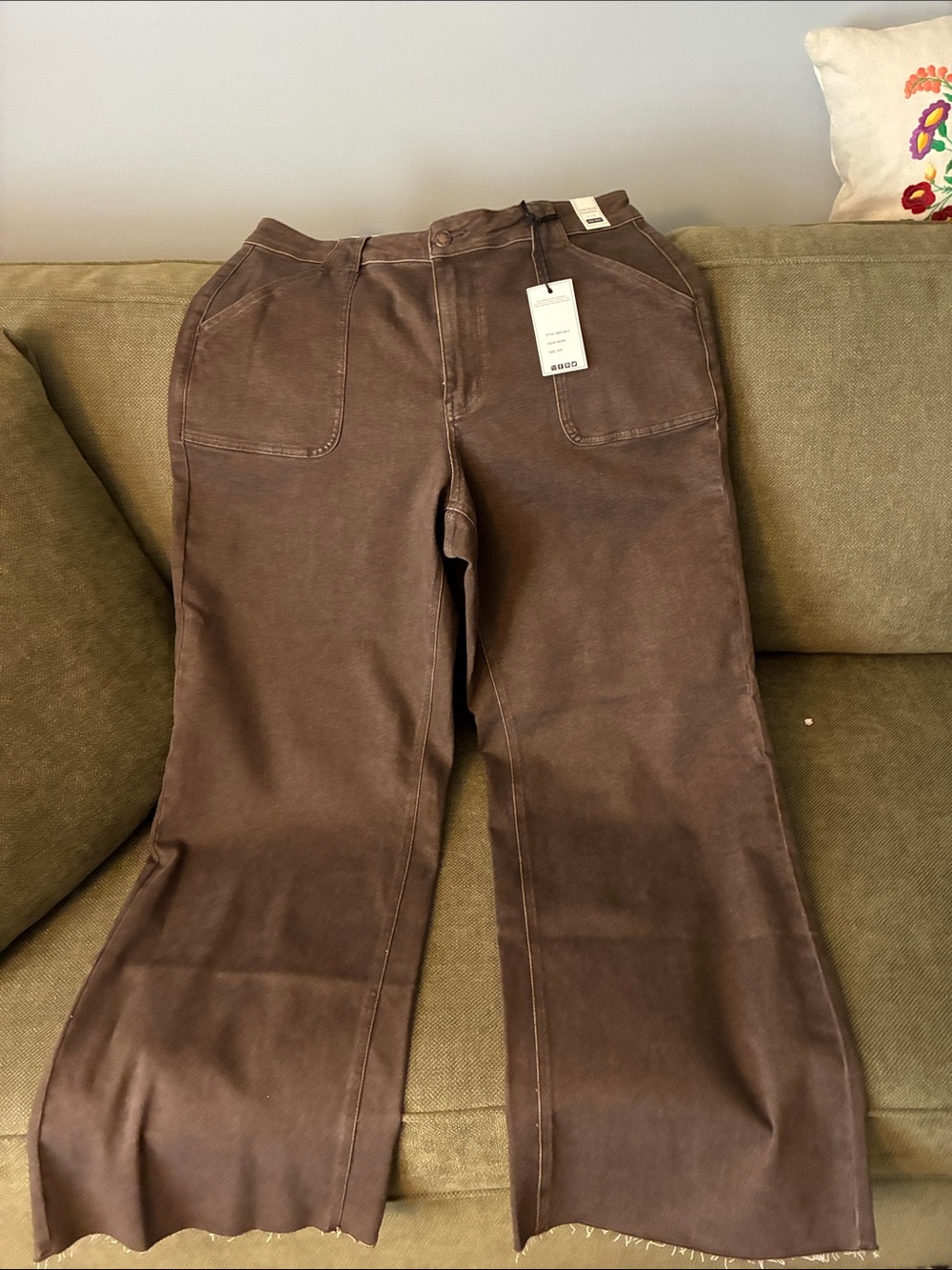 Judy Blue Women’s Wide-Leg Jeans in Brown